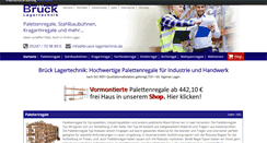 Desktop Screenshot of palettenregal.com